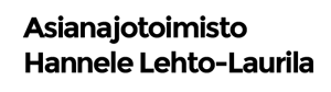 Asianajotoimisto Hannele Lehto-Laurila Logo